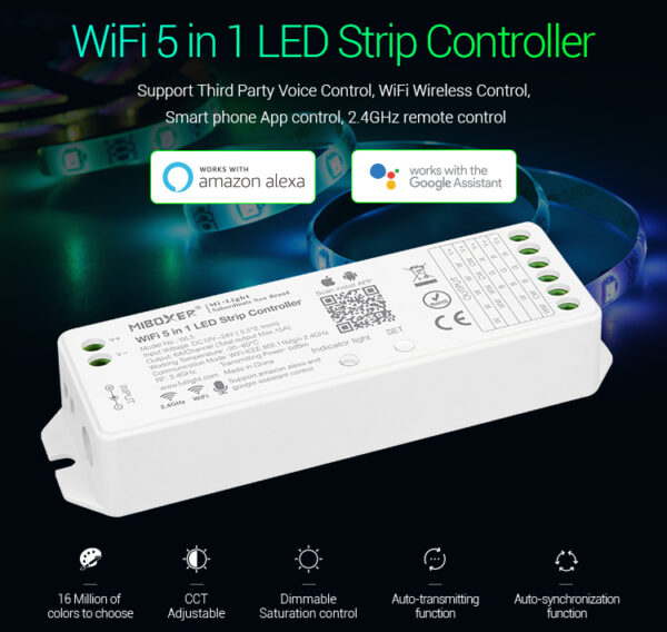 WiFi LED RGB Strip Controller
