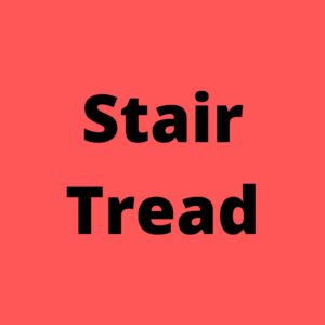 Stair Tread Extrusion