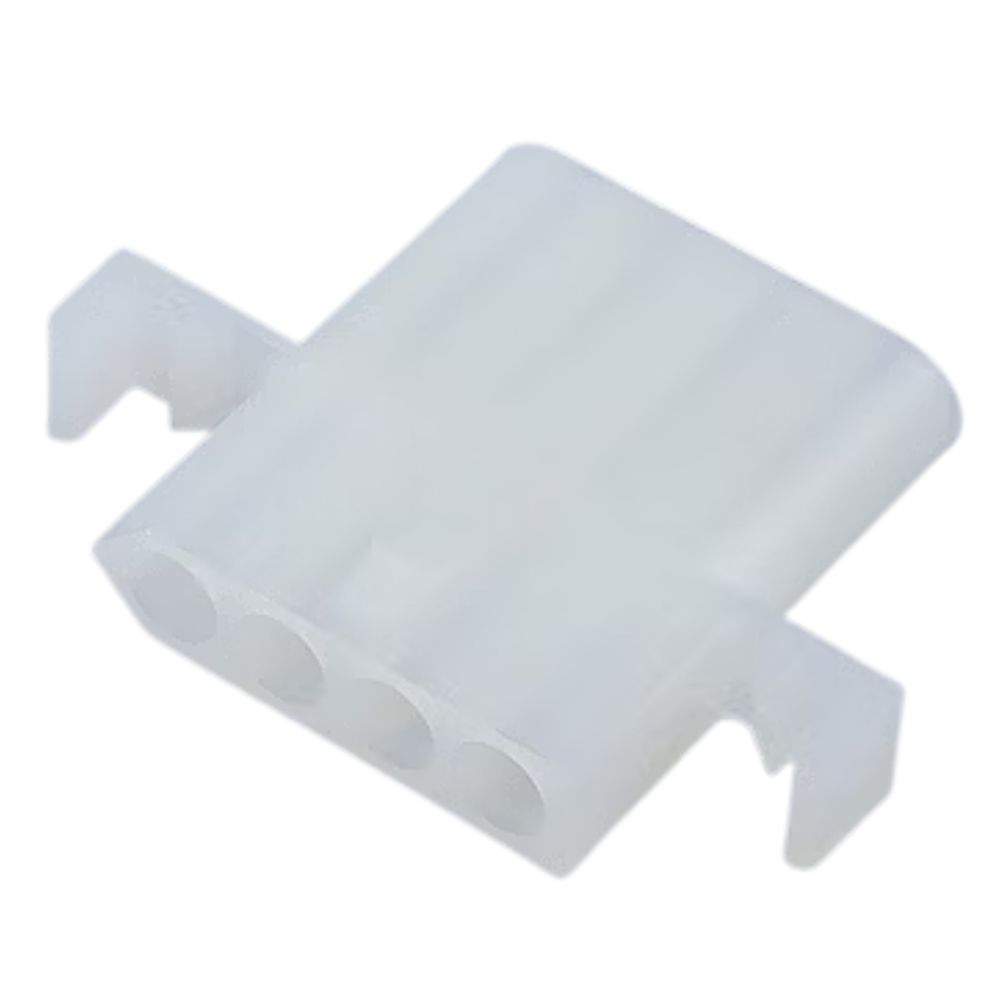 03-09-1041 2.36mm Diameter Pin and Socket Receptacle Housing 4W Single Row Natural