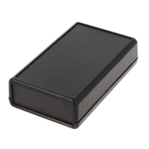 1593QBK ABS Plastic Hand Held Enclosure Black 112x67x28mm