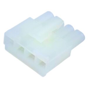19-09-1049 2.36mm Diameter Pin and Socket Receptacle Housing 4W with Positive Latch UL 94V-2