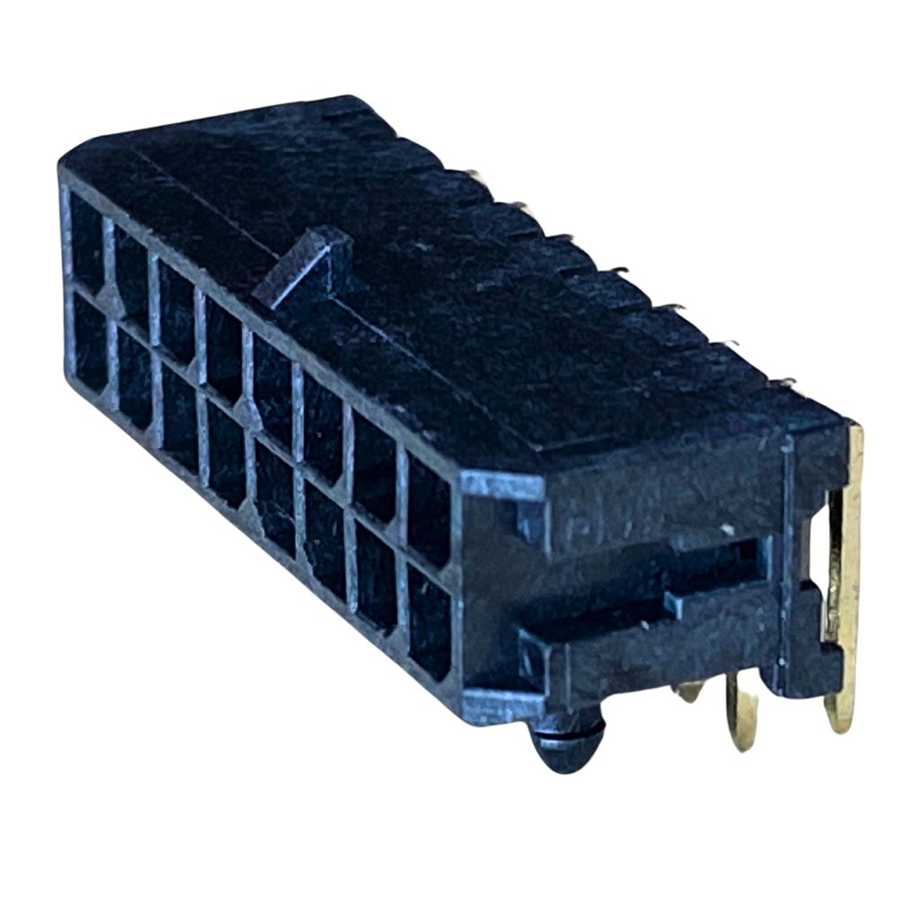 43045-1600 | RIGHT ANGLE MICROFIT CONNECTOR 3MM 16-WAY