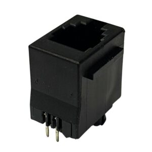 4P4C RJ10 Top Entry PCB Mount Socket