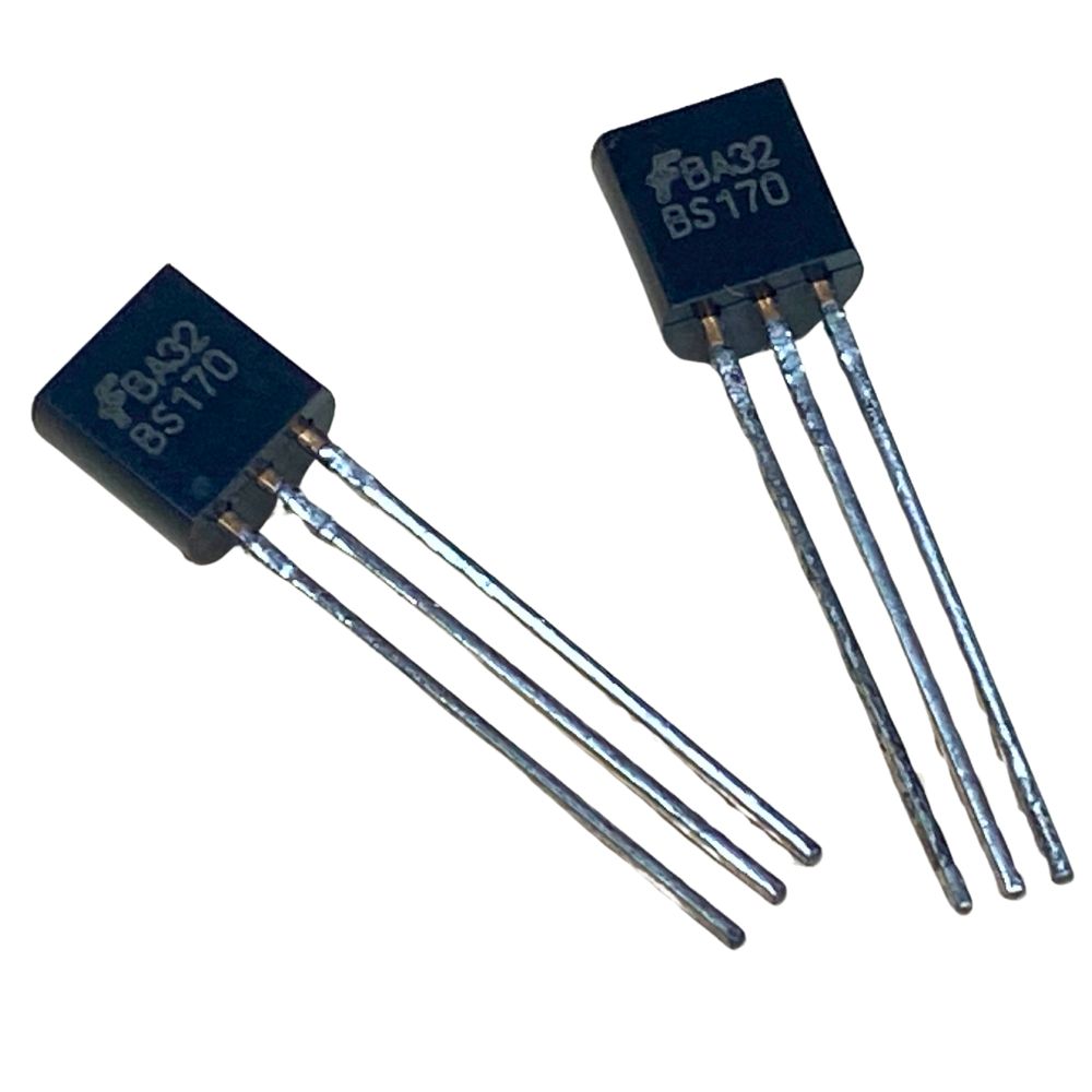 10 Transistor BS170 TO-92 Mosfet Canale N 500mA 60V - Per Progetti Elettronici Fai Da Te E Riparazioni - Foto 11