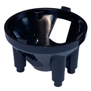 10256 Carclo 26.5mm Lens Holder Black With 2.4mm Pins