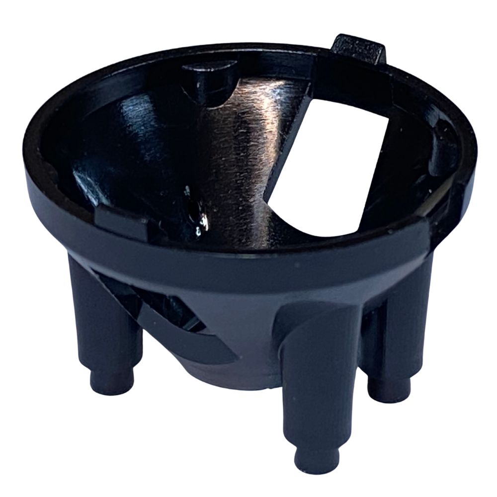 10256 Carclo 26.5mm Lens Holder Black With 2.4mm Pins