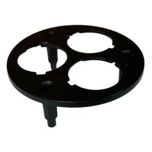 10293 Carclo Triple Lens Holder 50mm Black