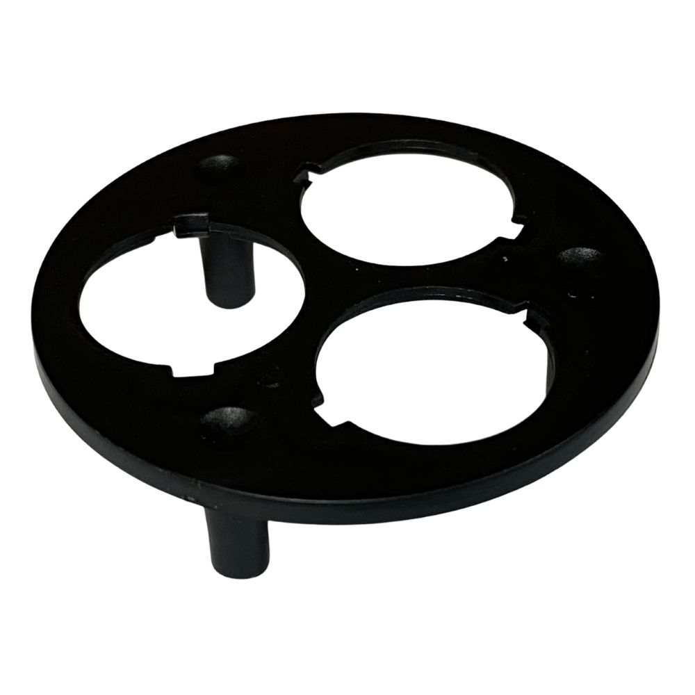 10303 Carclo Triple Lens Holder 50mm Black