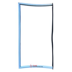 FPACGA608CBYB Genuine SHARP Fridge Door Seal Left Black