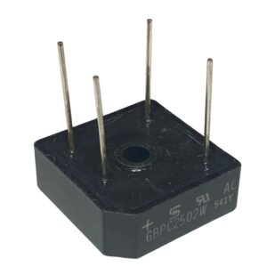 GBPC2502W Bridge Rectifier 25A 200V PCB Pins