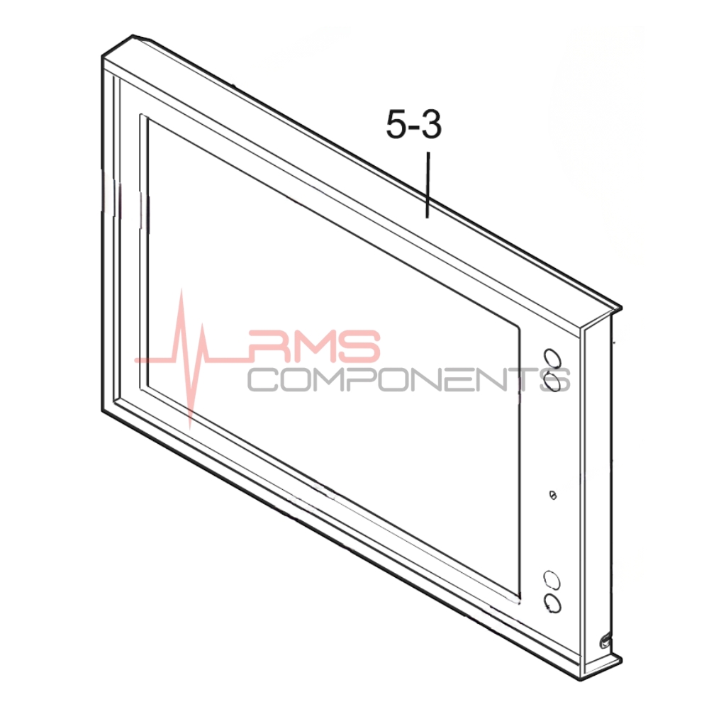 GWAKPB551WRTZ Genuine Sharp Door Outer Frame