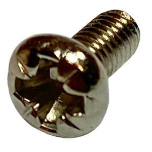 M3 x 6mm Steel Screw Pan Head Pozidrive
