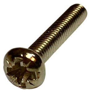 M3 x 16mm Steel Screw Pan Head Pozidrive