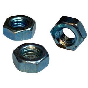 M3 Hex Nut Zinc Plated Steel