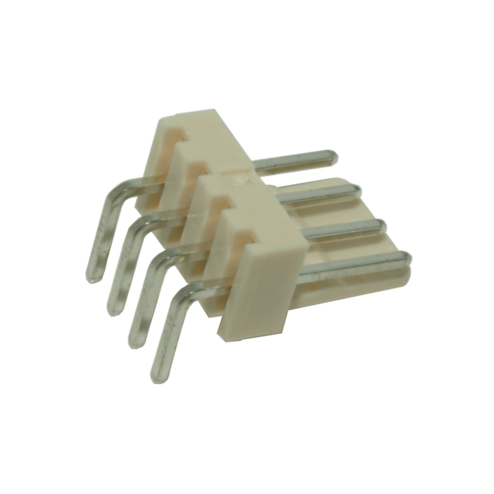 JS-7001-04 | LOCKING HEADER RIGHT ANGLE 2.54MM 4-WAY