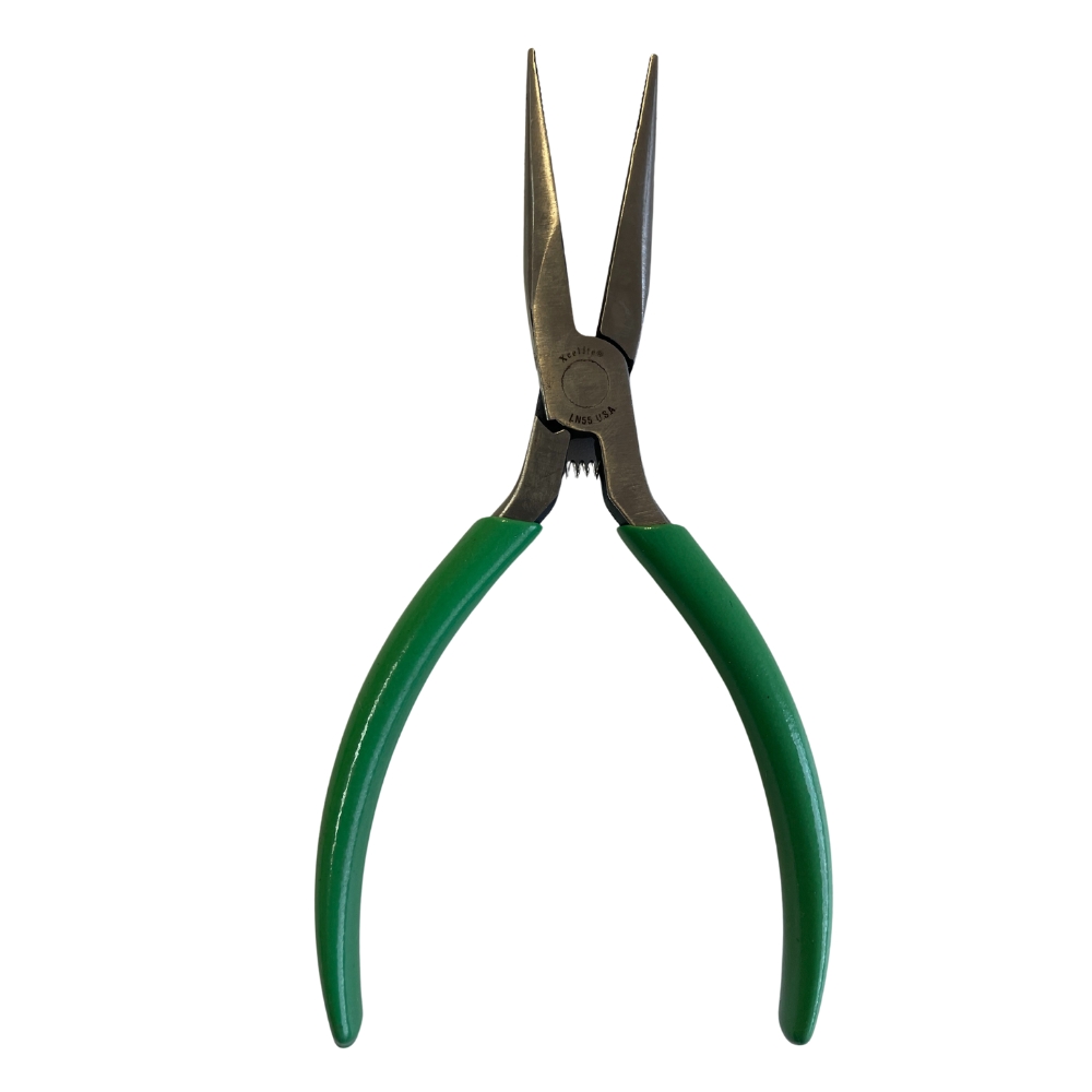AB Tools Extra Long Nose Needle Pliers 140mm – Mini Precision Pliers For Modelling, Hobby, Craft, Fishing