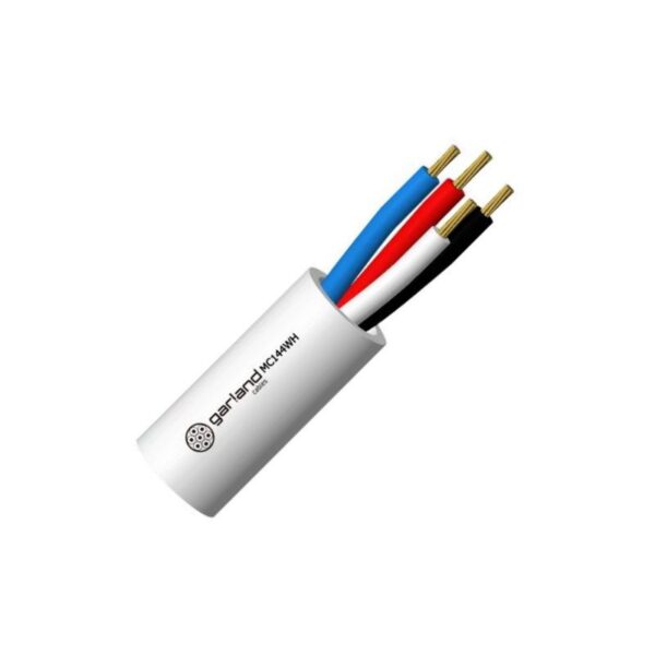 MC144WH | SECURITY CABLE 4 CORE 14x0.20mm WHITE SLEEVE