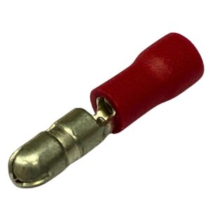 MPV1-156 | VINYL INSULATED BULLET TERMINAL 4MM RED