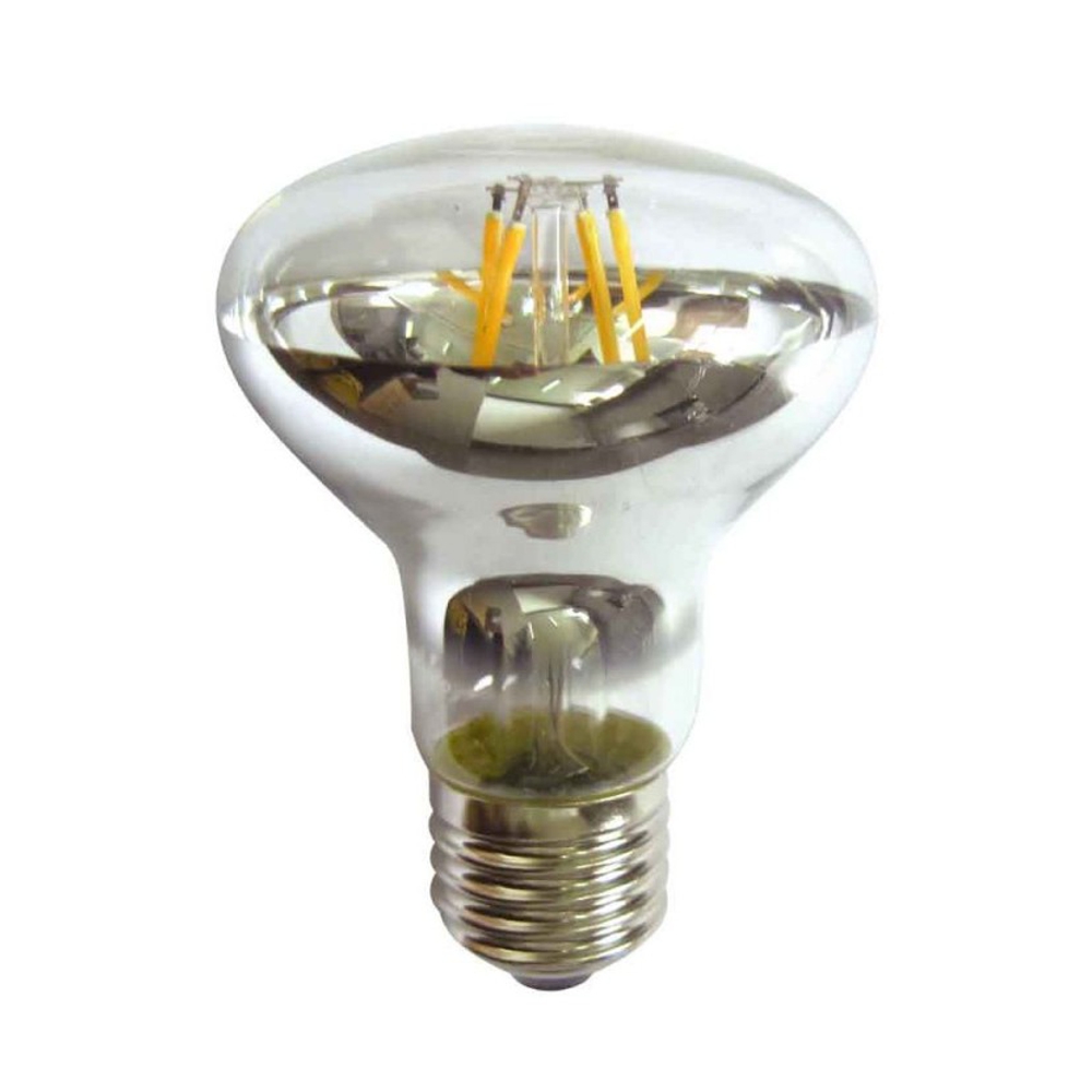 LED Filament Lamp E27 R80 6W Warm White