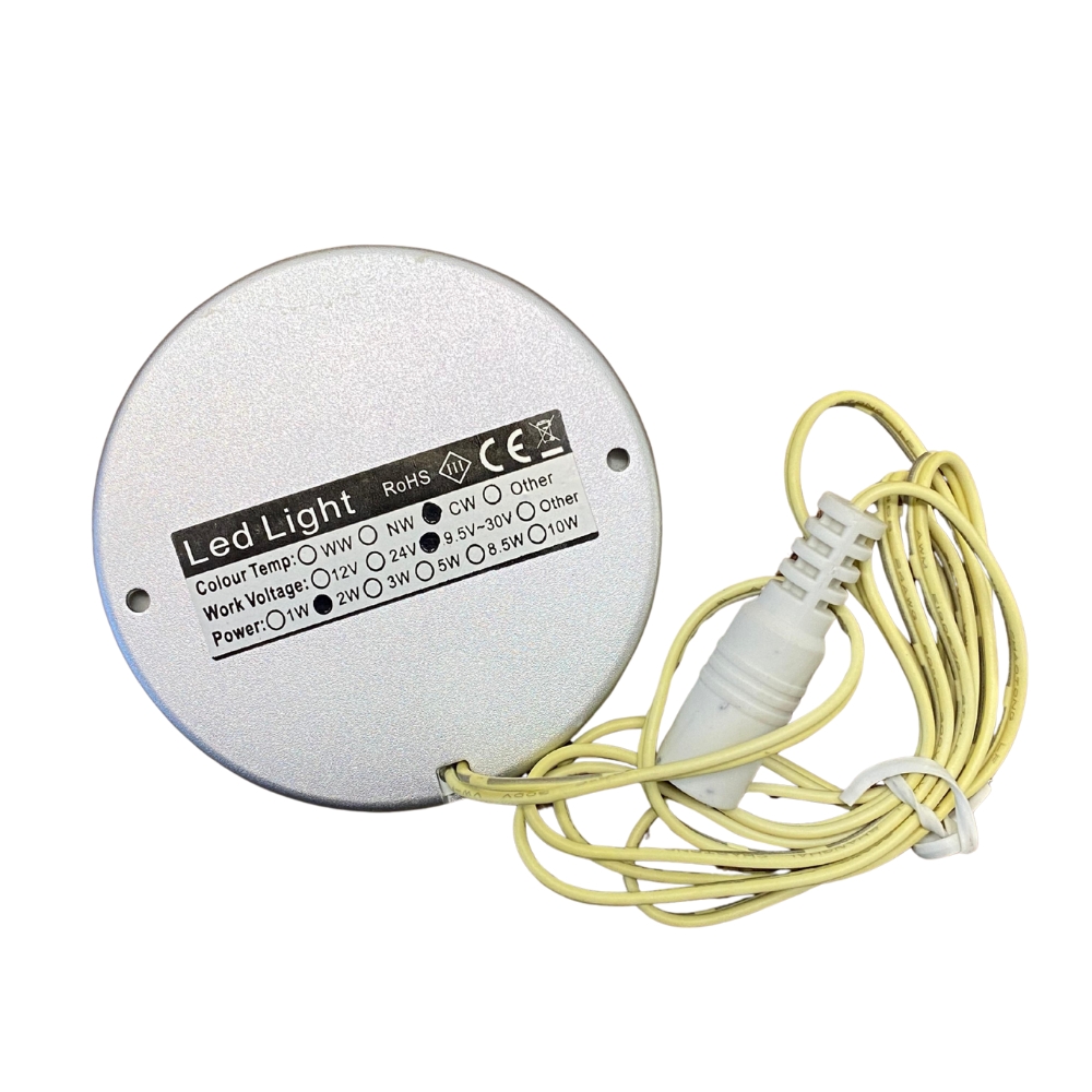 PUCK LIGHT TOUCH 10-30VDC 24 LED COOL WHITE - Image 2