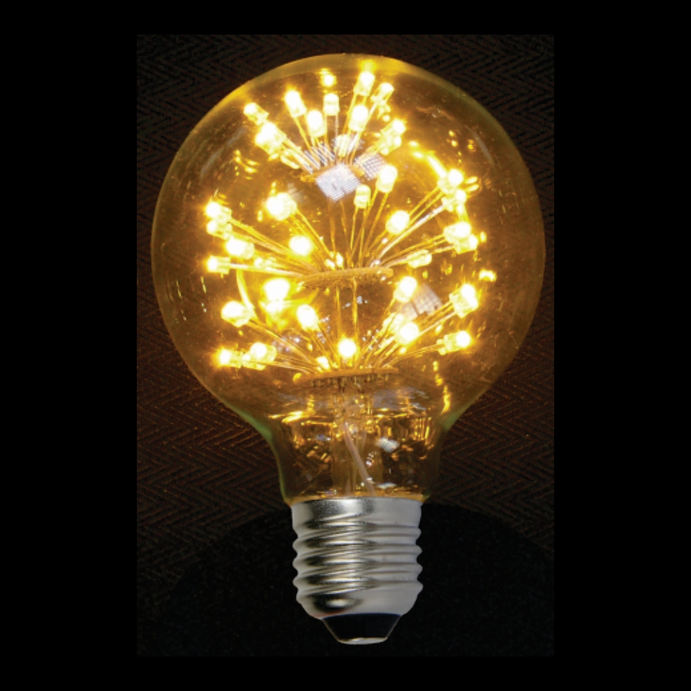 LED Tree Filament Bulb GLS E27 G80 3W Warm White
