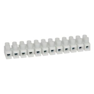 12 Way Terminal Strip With Wire Protector 24A 2.5mm²