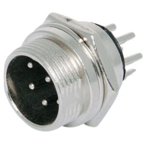 P0957 | 8 PIN MALE CHASSIS MOUNT MICROPHONE CONNECTOR