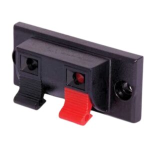 P2010A | 2 WAY SPEAKER TERMINAL WITH SPRING LEVERS