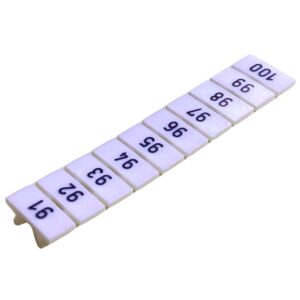 MARKER STRIP 91-100 SUITS DC4 TERMINALS