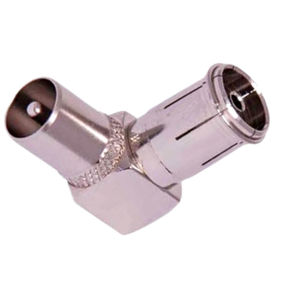 RIGHT ANGLE PAL MALE TO PAL FEMALE ADAPTOR
