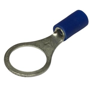 RV2-10 | INSULATED RING TERMINAL 10.5MM BLUE