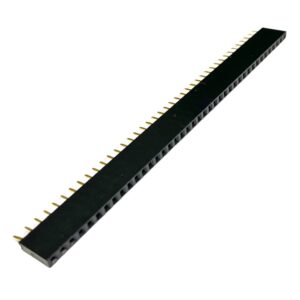 CSHA101-4002A001A1AB | SOCKET STRIP 2.54MM 1x40 WAY GOLD FLASH
