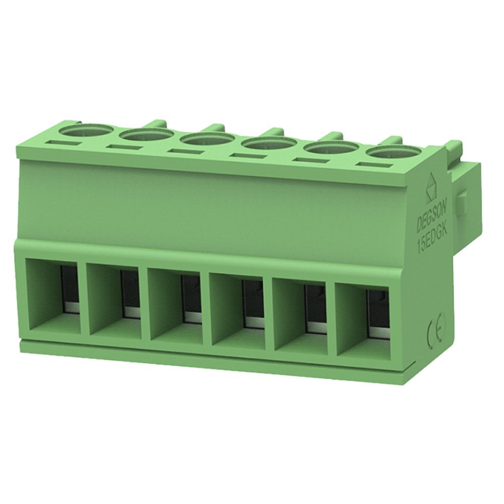 6 Way 3.81mm Cable Header