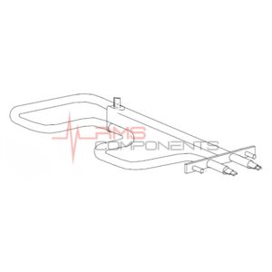 9KL70000001057 Genuine SHARP Microwave Oven Upper Heater Element