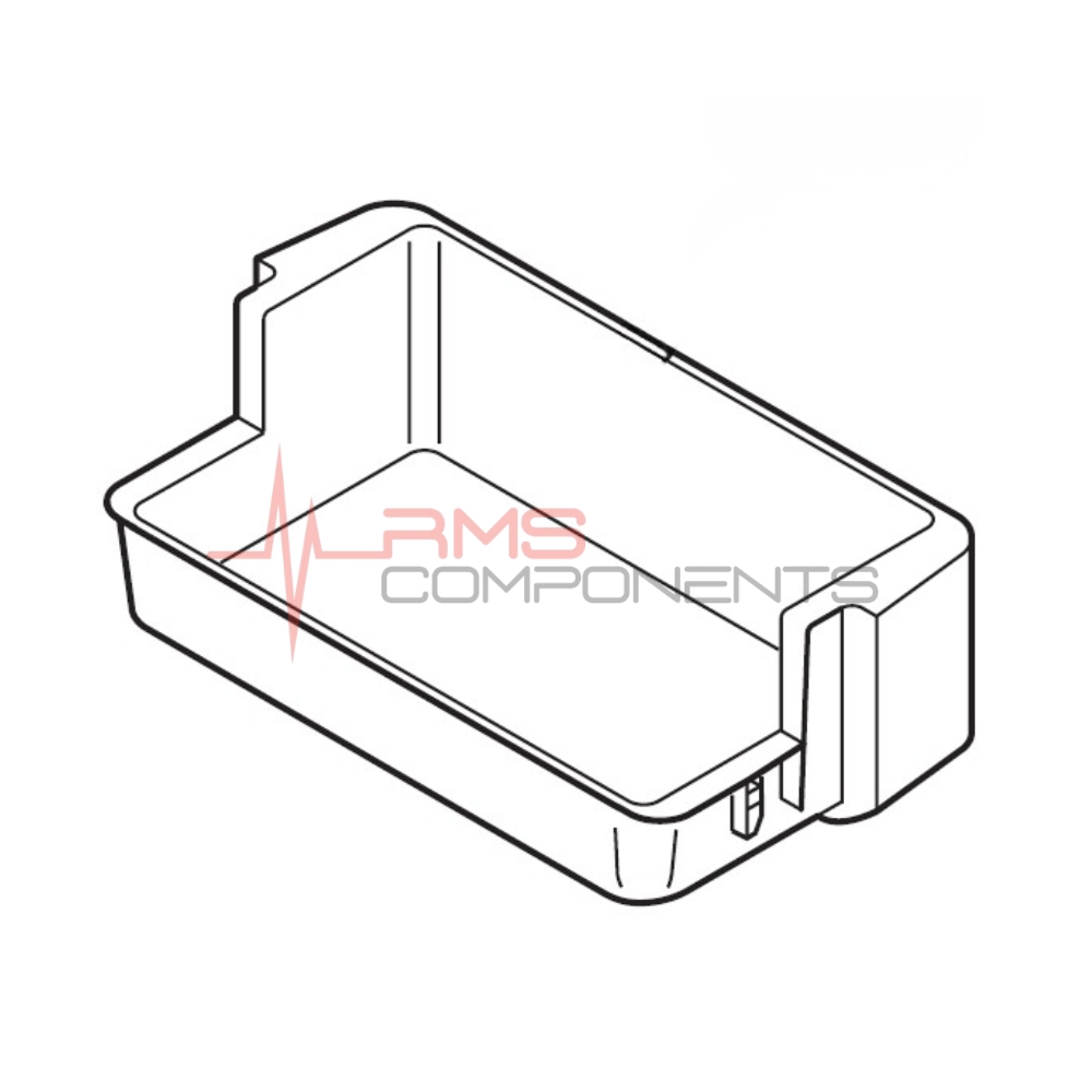 UPOK-A202CBFB Genuine SHARP Fridge Door Pocket Small RHS