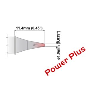 M7CH178H | POWERPLUS SOLDER TIP CHISEL 30° 1mm