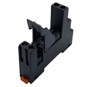 DIN Rail Mount Relay Base DPDT 10A 300V