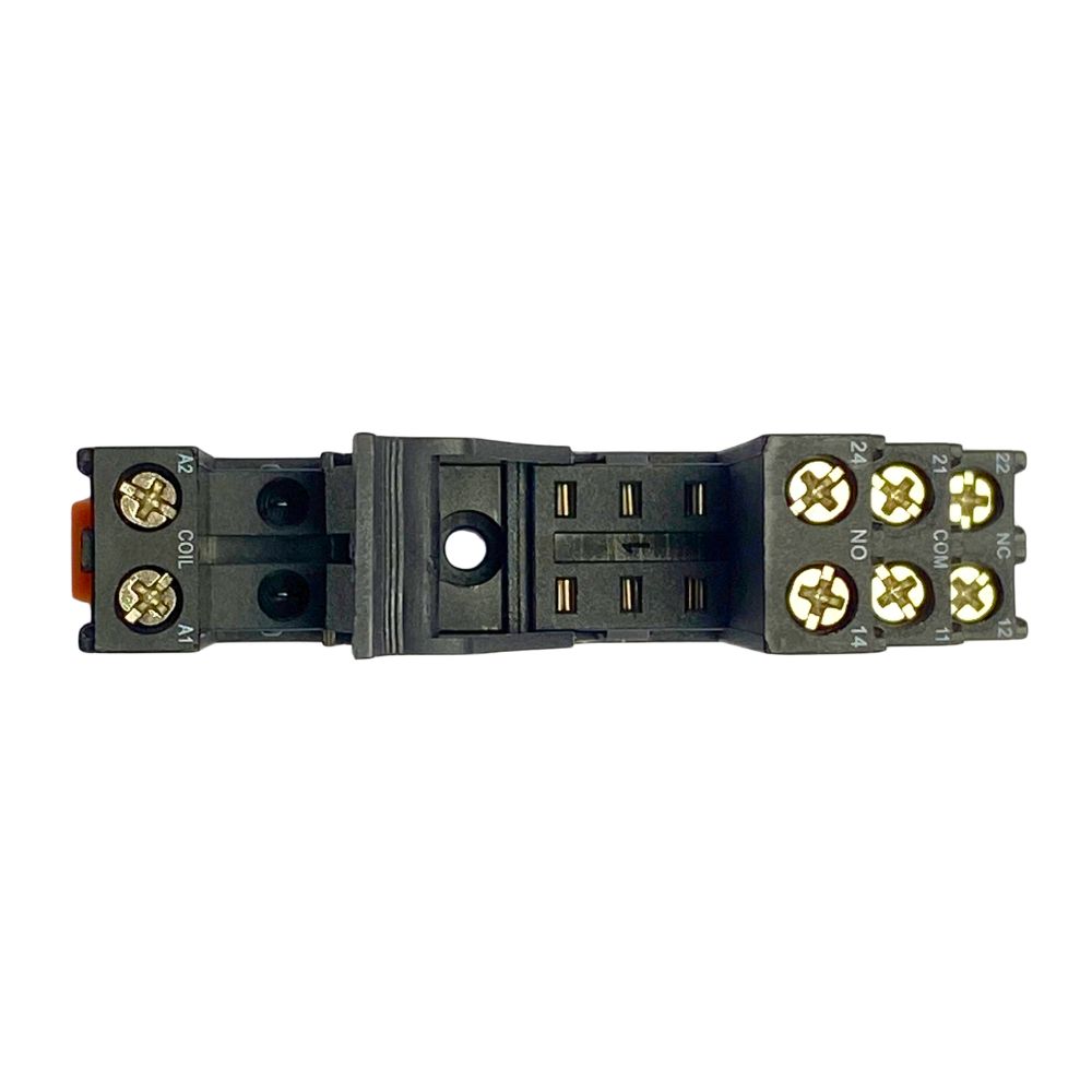 DIN Rail Mount Relay Base DPDT 10A 300V - Image 3
