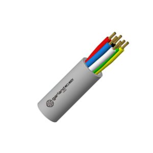 Security Cable 6 Core 14x0.20mm Grey Sleeve