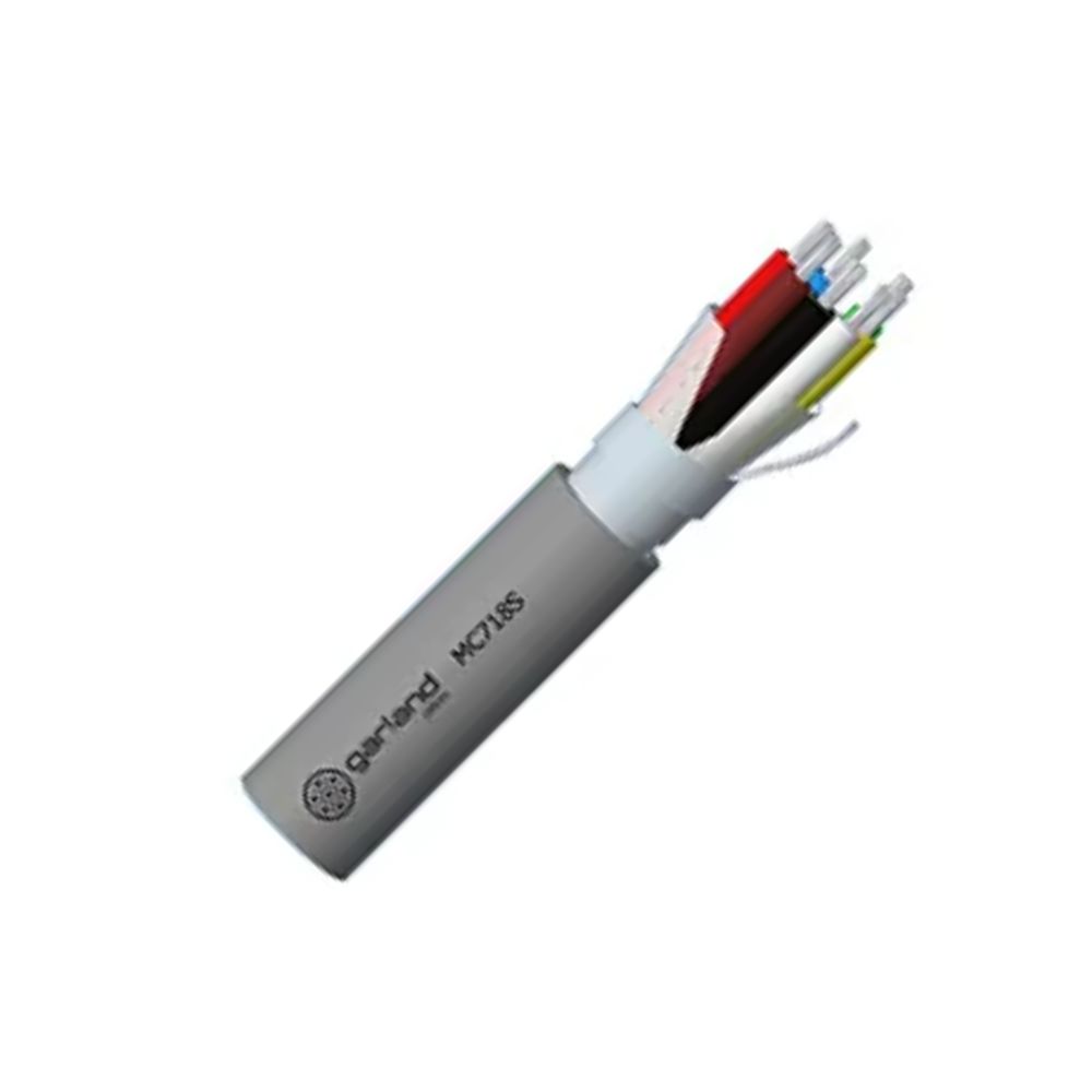 Data Cable 18 Core Screened 7x0.20mm Grey Sleeve